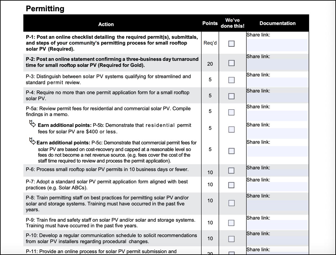 SolSmart_Checklist Mayors Caucus