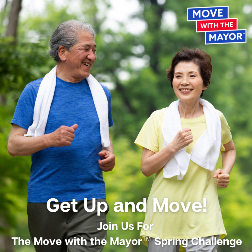 Spring Challenge Move with the Mayor Spring Challenge starts 4/15, runs through 5/31 ...